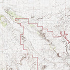 Arches Shaded Relief Map - Muir Way - Relief Series