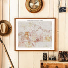 Badlands Shaded Relief Map - Muir Way - Relief Series