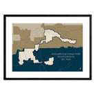 Badlands National Park Map - Muir Way - National Park