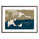 Badlands National Park Map - Muir Way - National Park