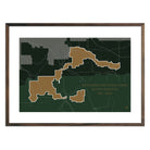 Badlands National Park Map - Muir Way - National Park