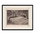 Battle of the Rhinoceros of the Urus, Yellowstone 1873 - Muir Way - Photograph