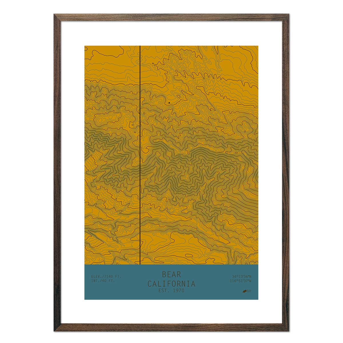 Bear, California - Muir Way - TOPO Series