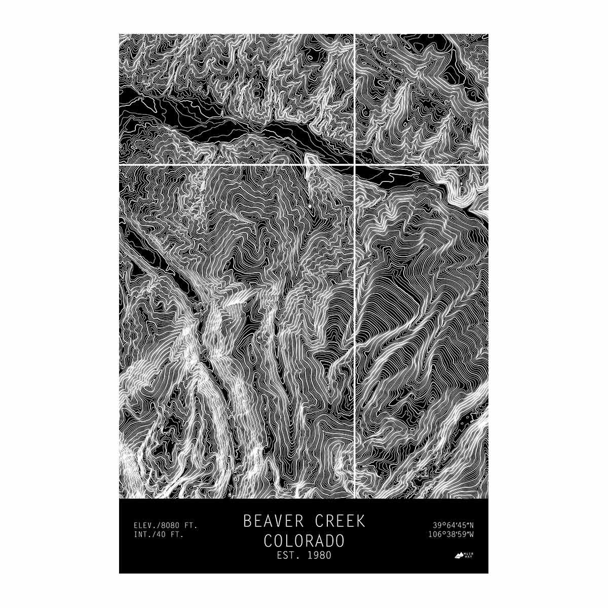 Beaver Creek, Colorado - Muir Way - TOPO Series