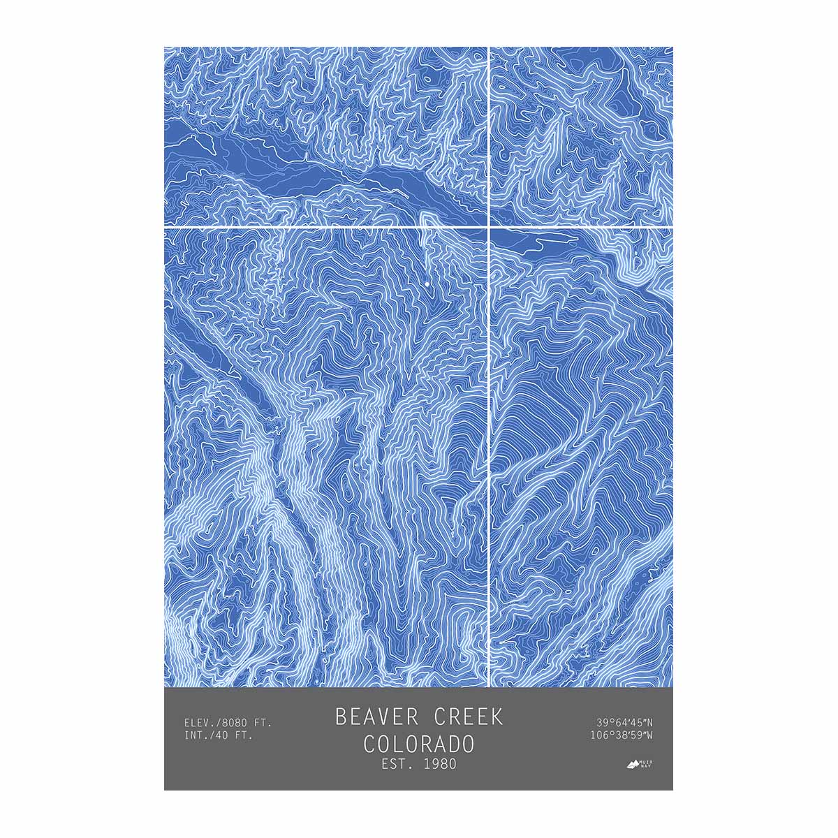 Beaver Creek, Colorado - Muir Way - TOPO Series