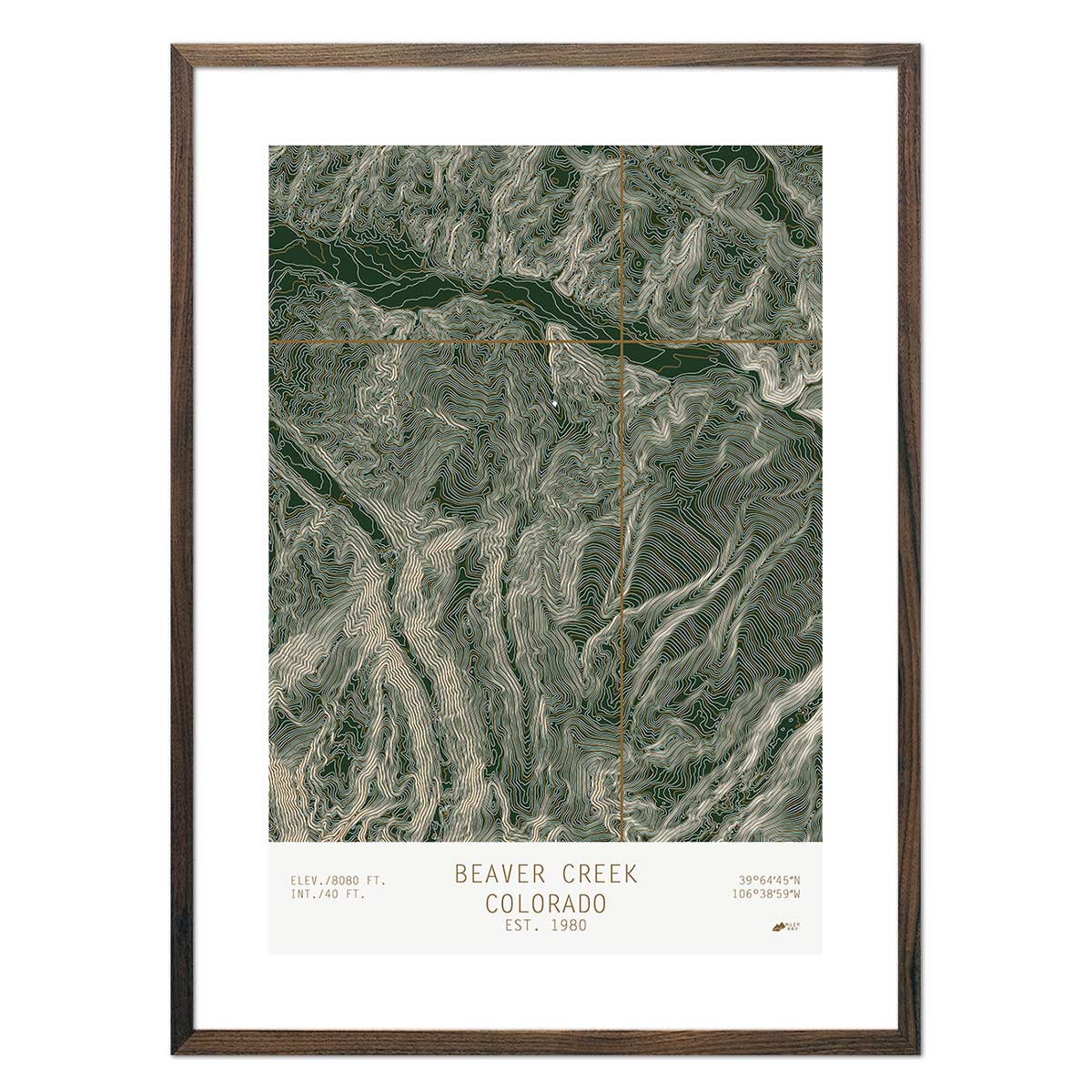 Beaver Creek, Colorado - Muir Way - TOPO Series