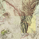 Big Bend Shaded Relief Map - Muir Way - Relief Series