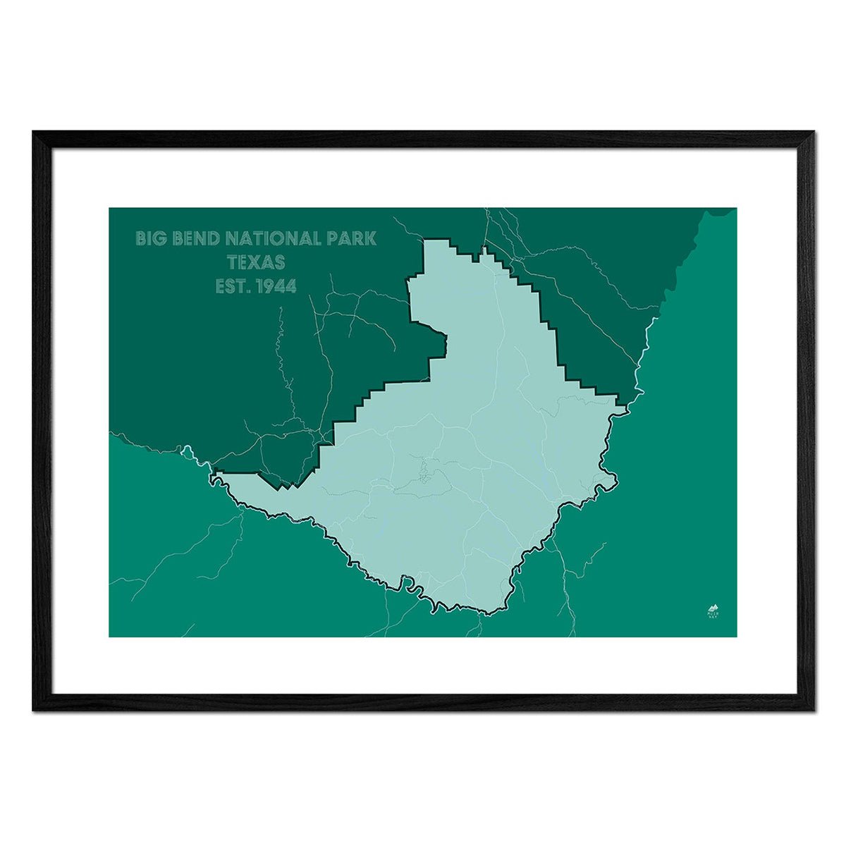 Big Bend National Park Map - Muir Way - National Park
