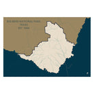 Big Bend National Park Map - Muir Way - National Park