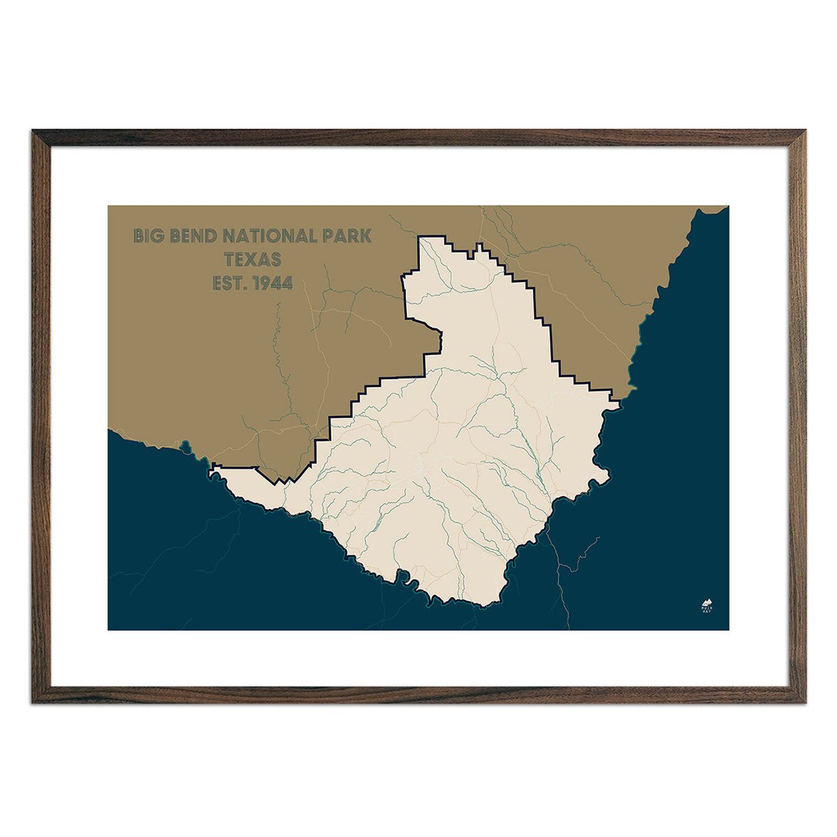 Big Bend National Park Map - Muir Way - National Park