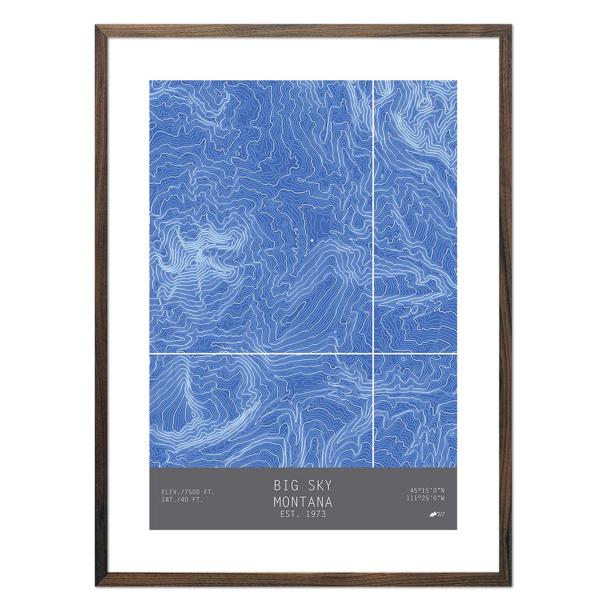 Big Sky, Montana - Muir Way - TOPO Series