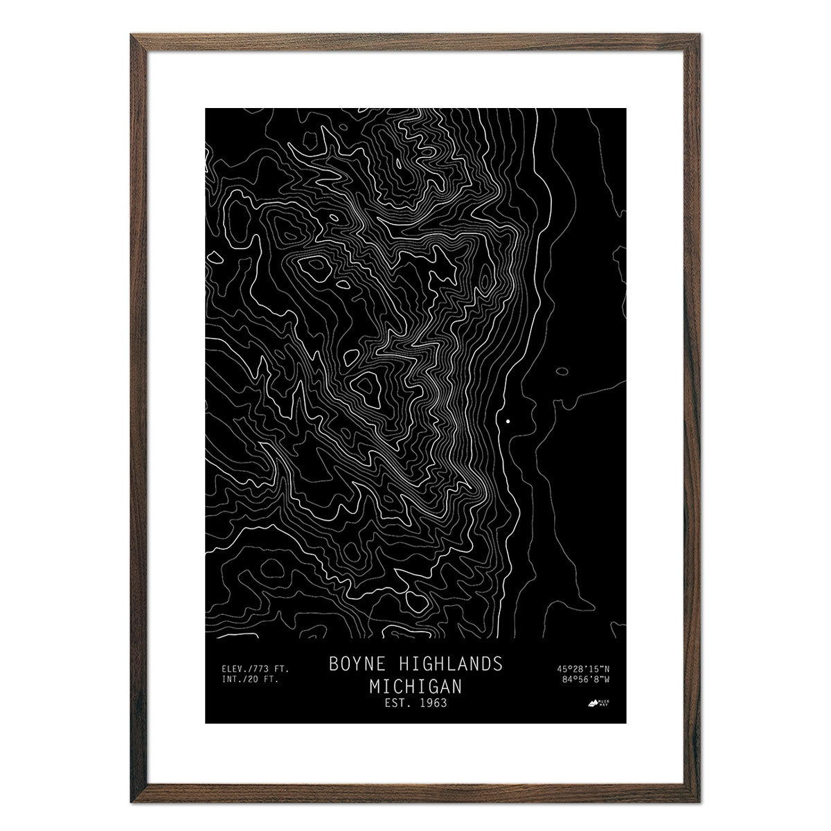Boyne Highland, Michigan - Muir Way - TOPO Series