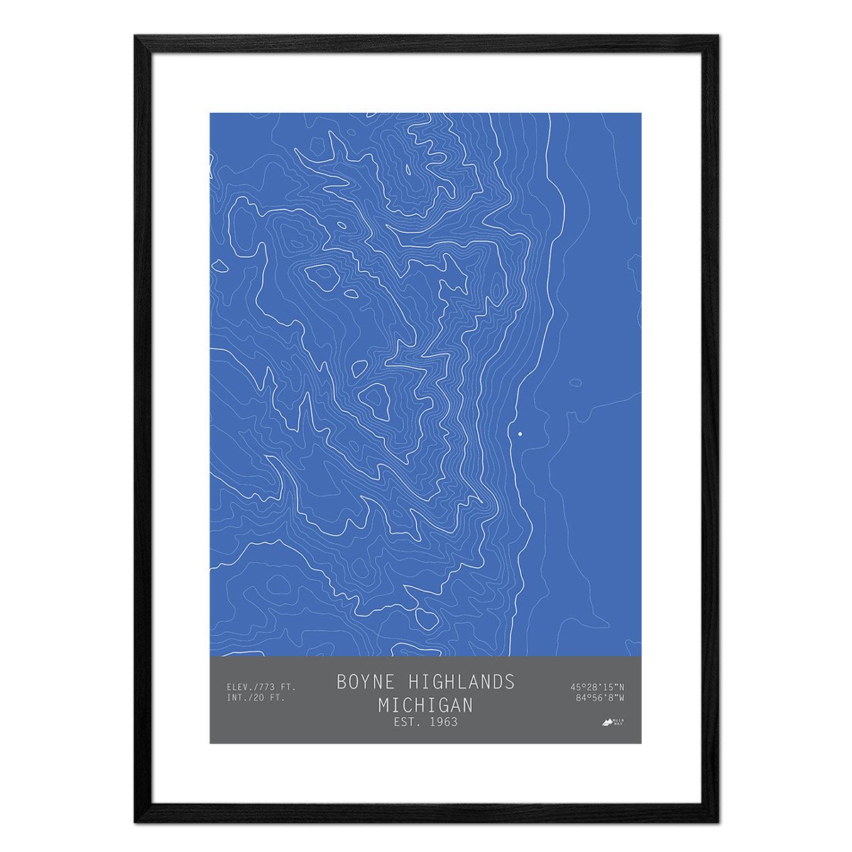 Boyne Highland, Michigan - Muir Way - TOPO Series