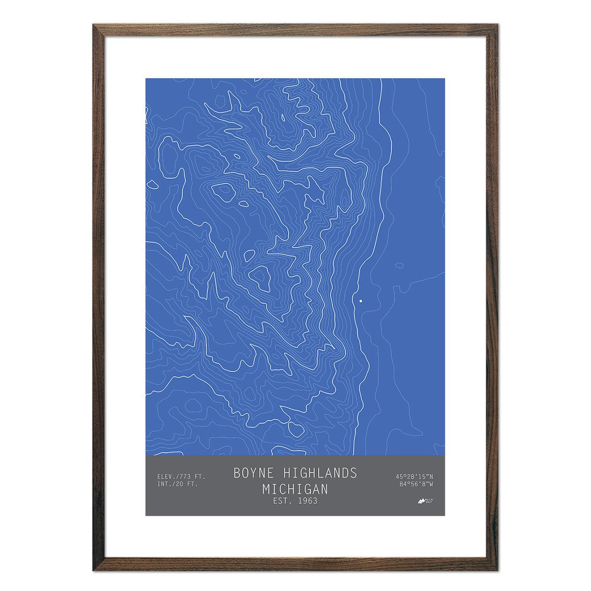 Boyne Highland, Michigan - Muir Way - TOPO Series
