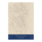 Boyne Highland, Michigan - Muir Way - TOPO Series