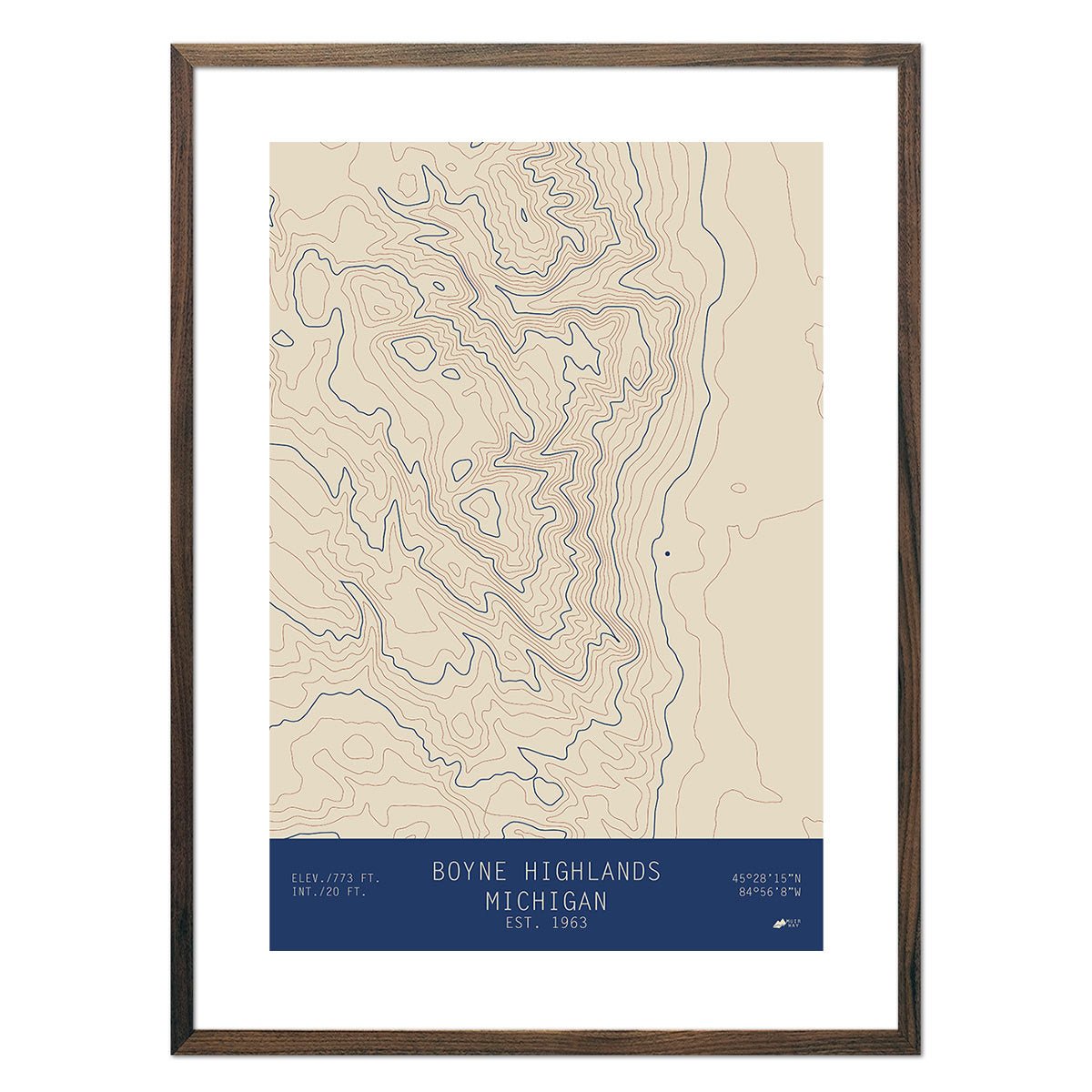 Boyne Highland, Michigan - Muir Way - TOPO Series