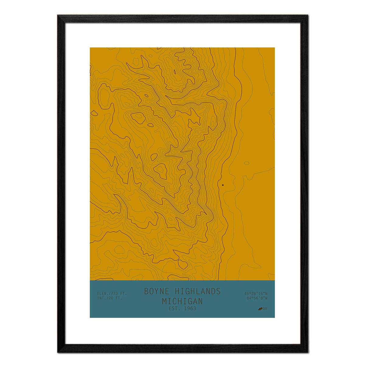 Boyne Highland, Michigan - Muir Way - TOPO Series