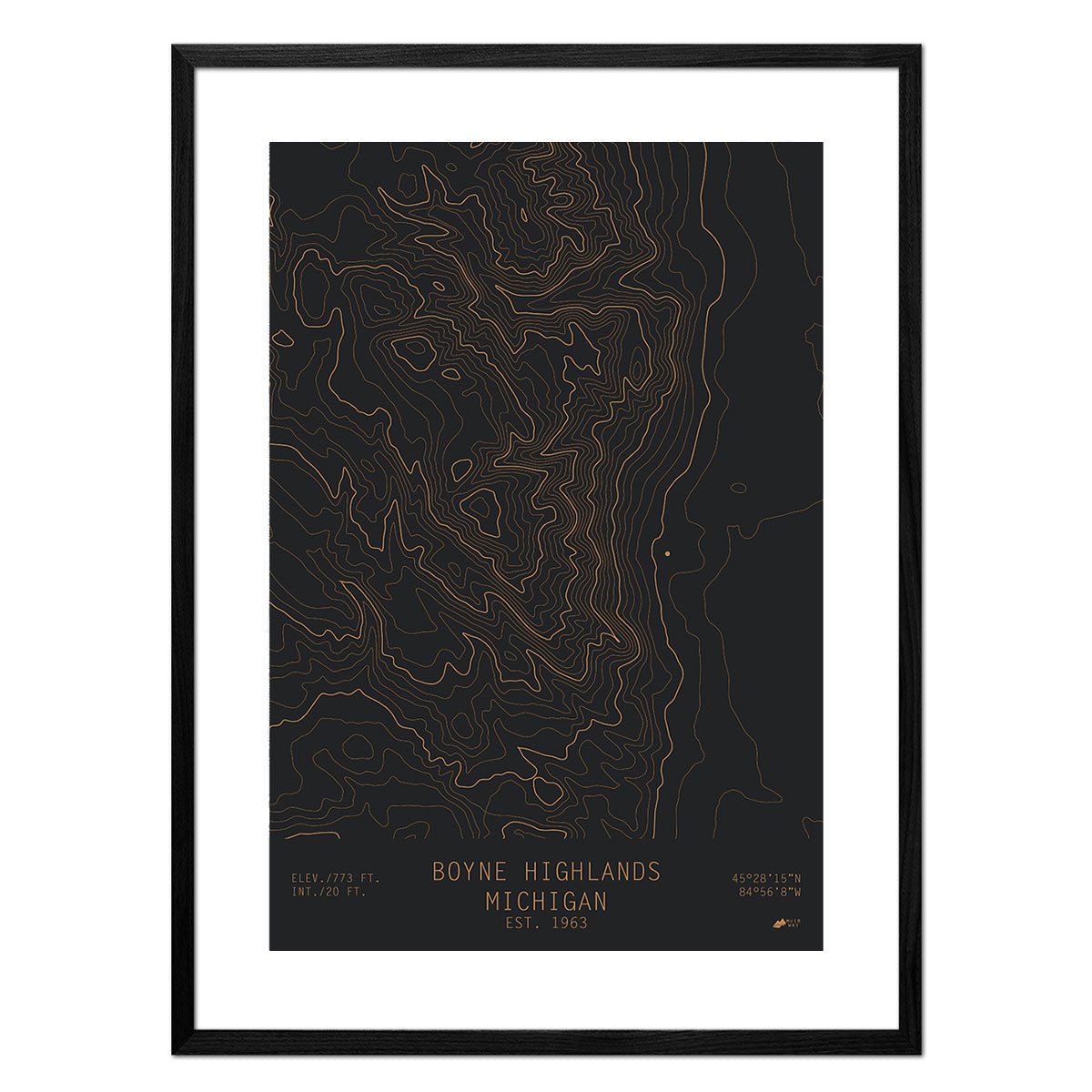 Boyne Highland, Michigan - Muir Way - TOPO Series