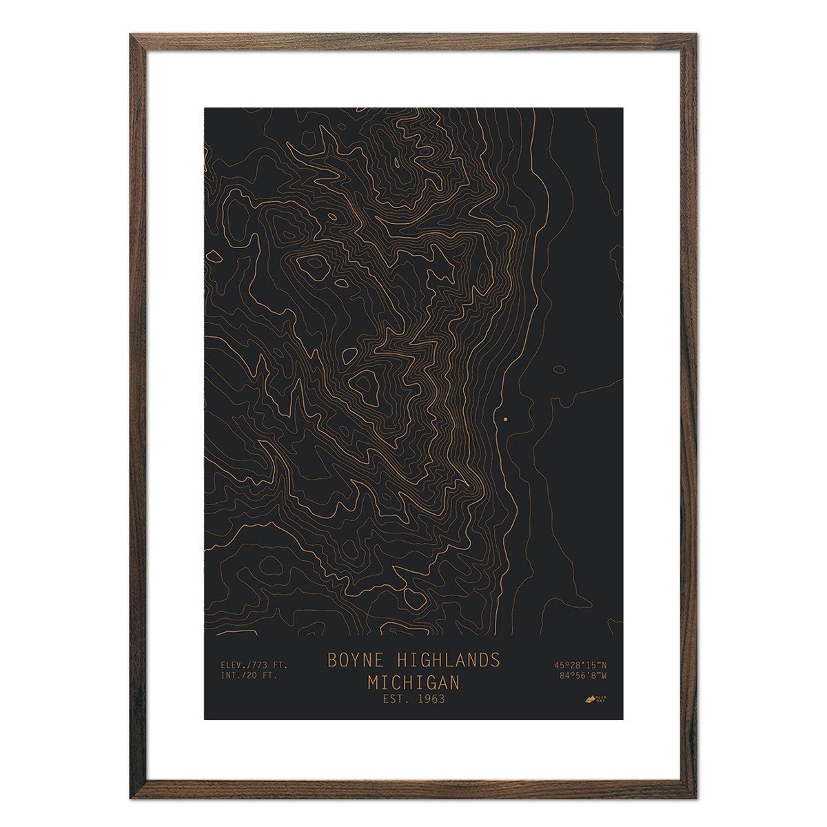 Boyne Highland, Michigan - Muir Way - TOPO Series