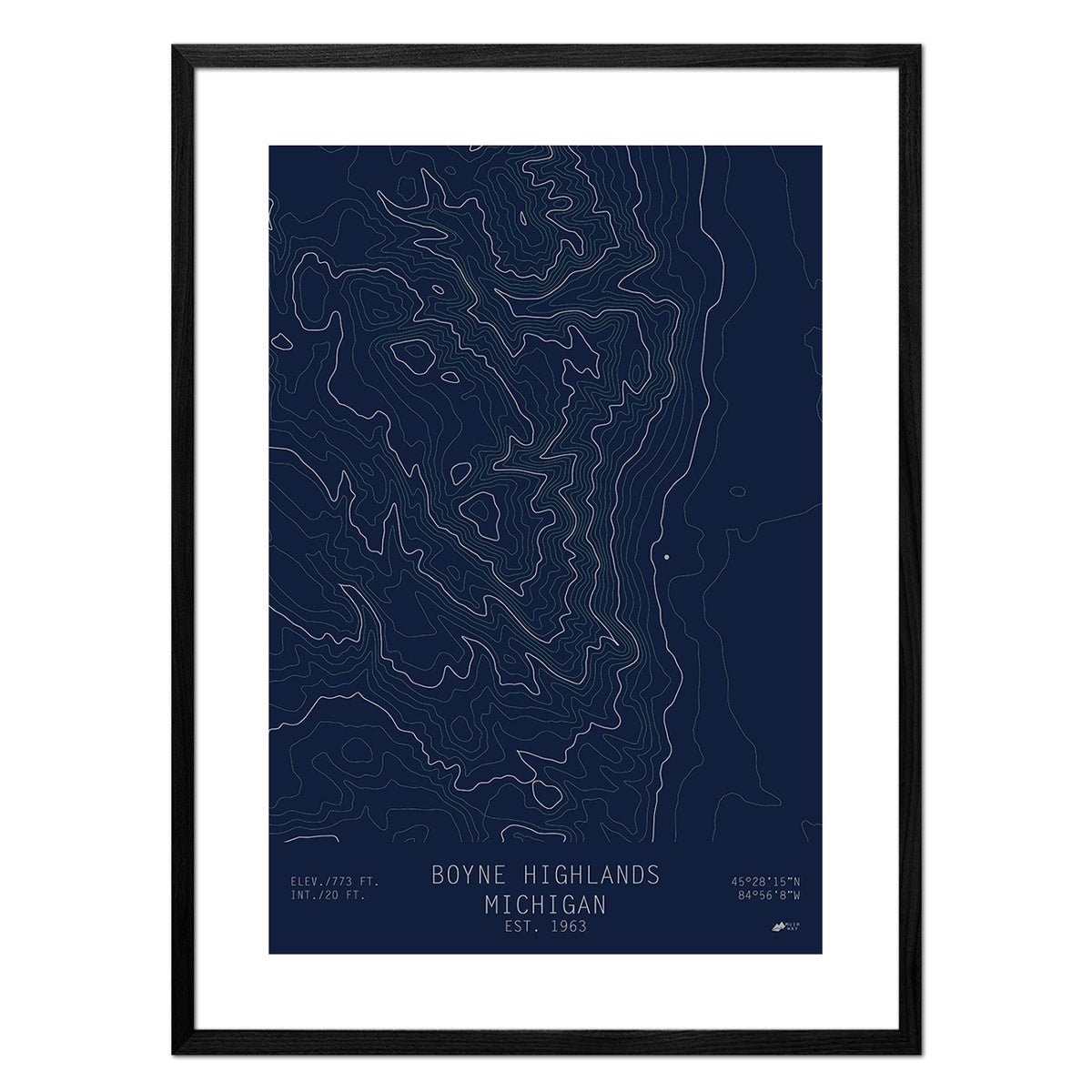 Boyne Highland, Michigan - Muir Way - TOPO Series