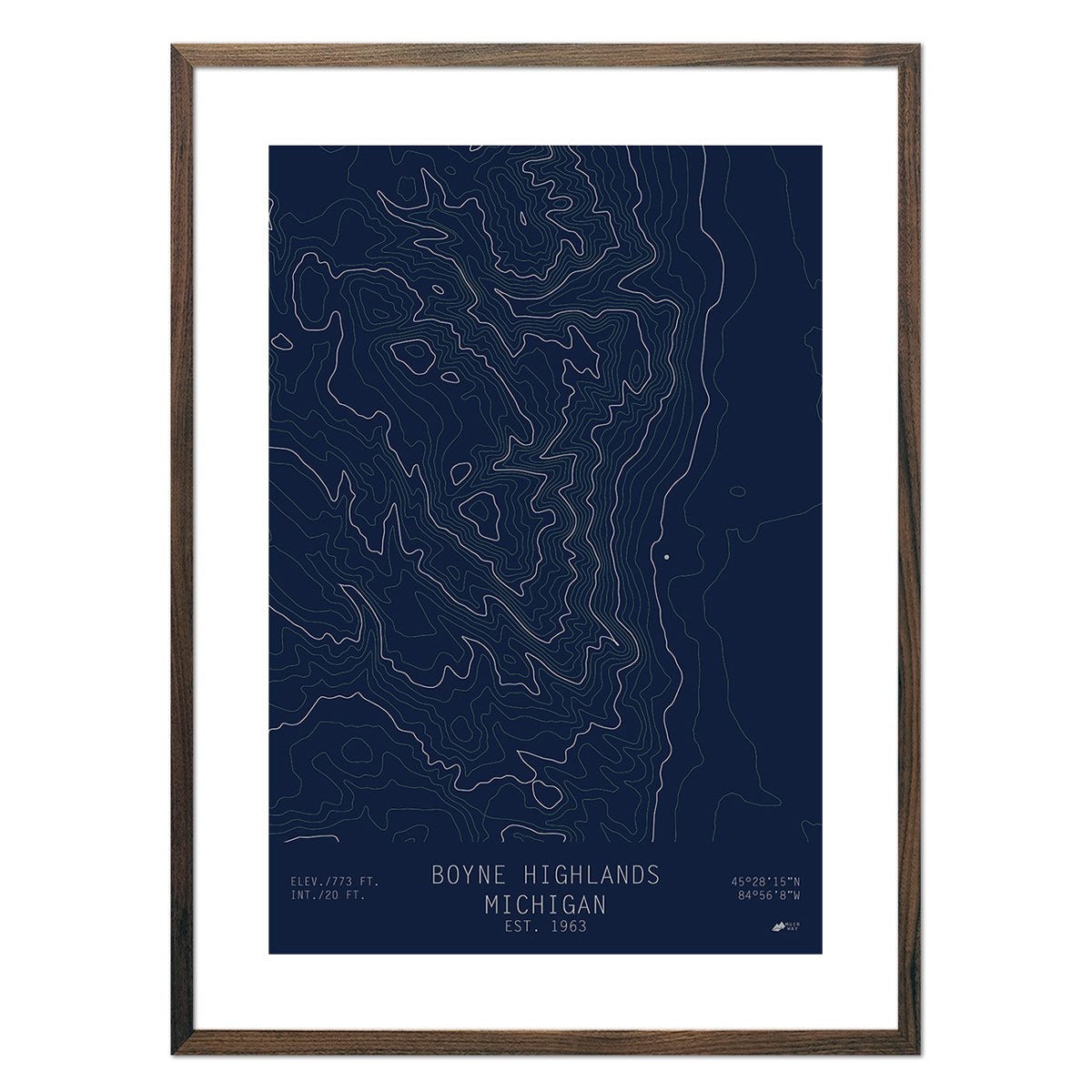 Boyne Highland, Michigan - Muir Way - TOPO Series