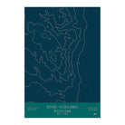 Boyne Highland, Michigan - Muir Way - TOPO Series