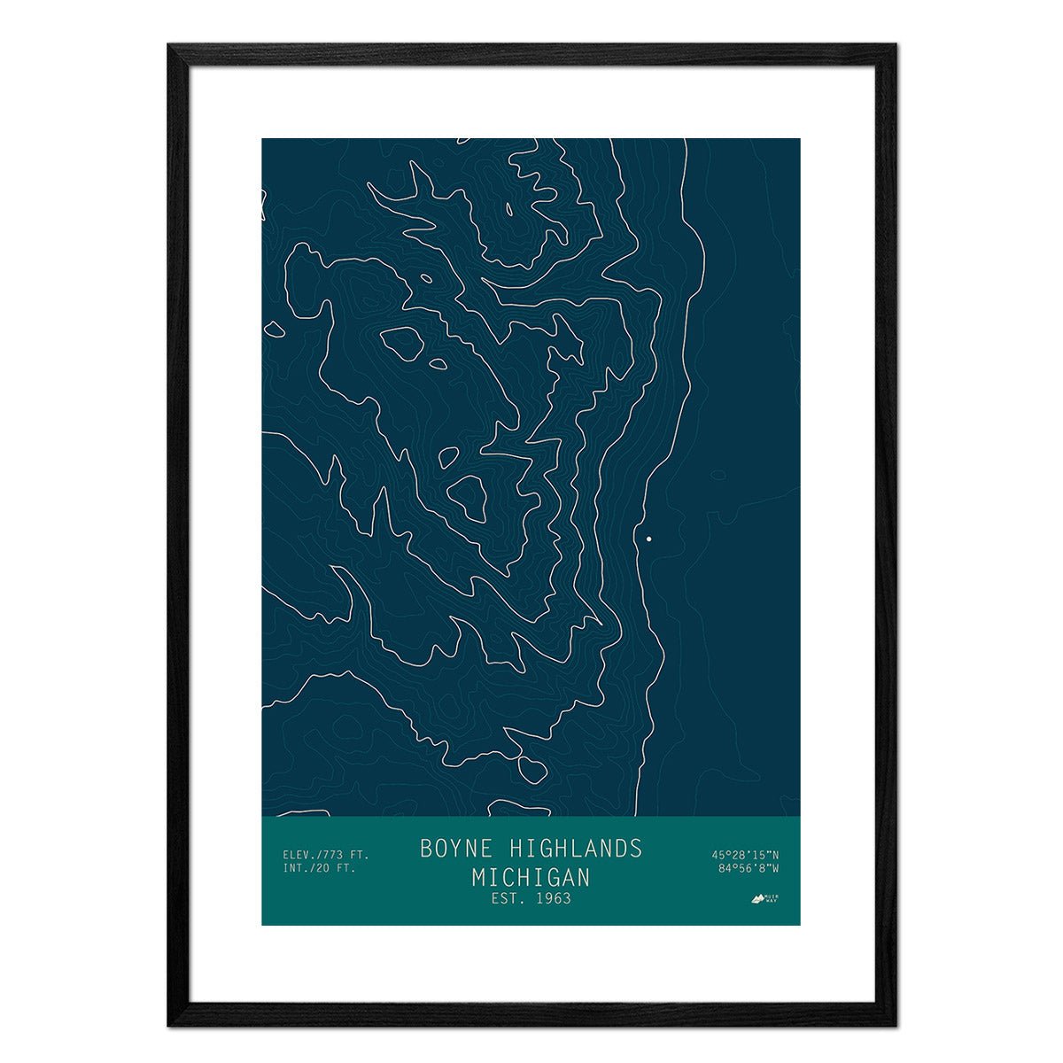 Boyne Highland, Michigan - Muir Way - TOPO Series