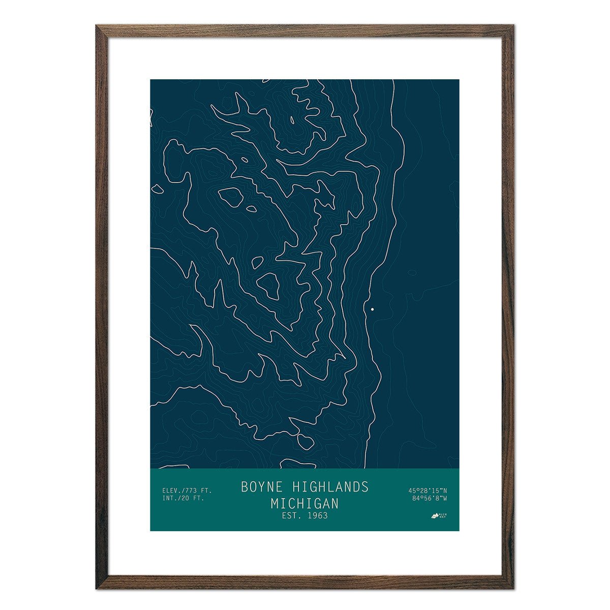 Boyne Highland, Michigan - Muir Way - TOPO Series