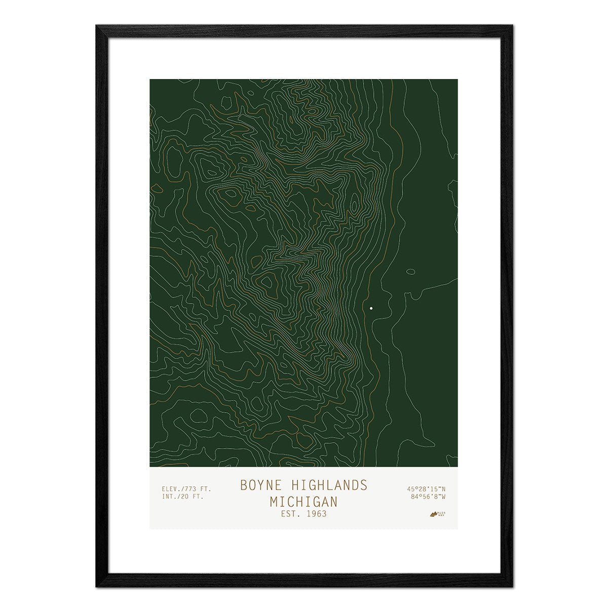 Boyne Highland, Michigan - Muir Way - TOPO Series