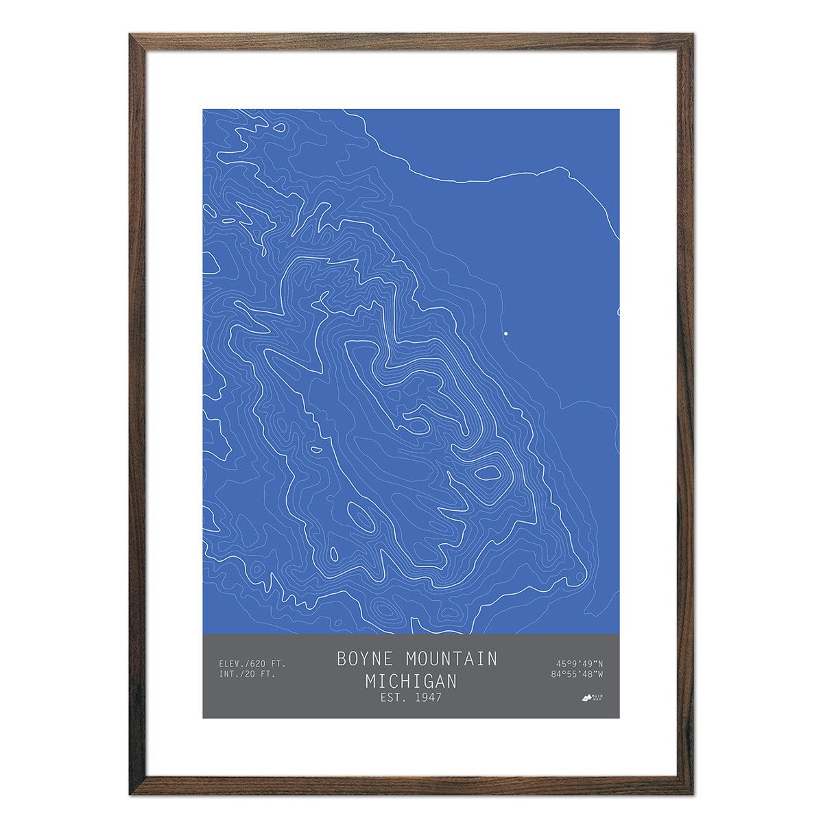 Boyne Mountain, Michigan - Muir Way - TOPO Series