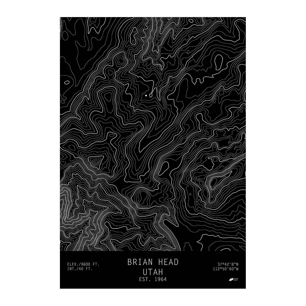 Brian Head, Utah - Muir Way - TOPO Series