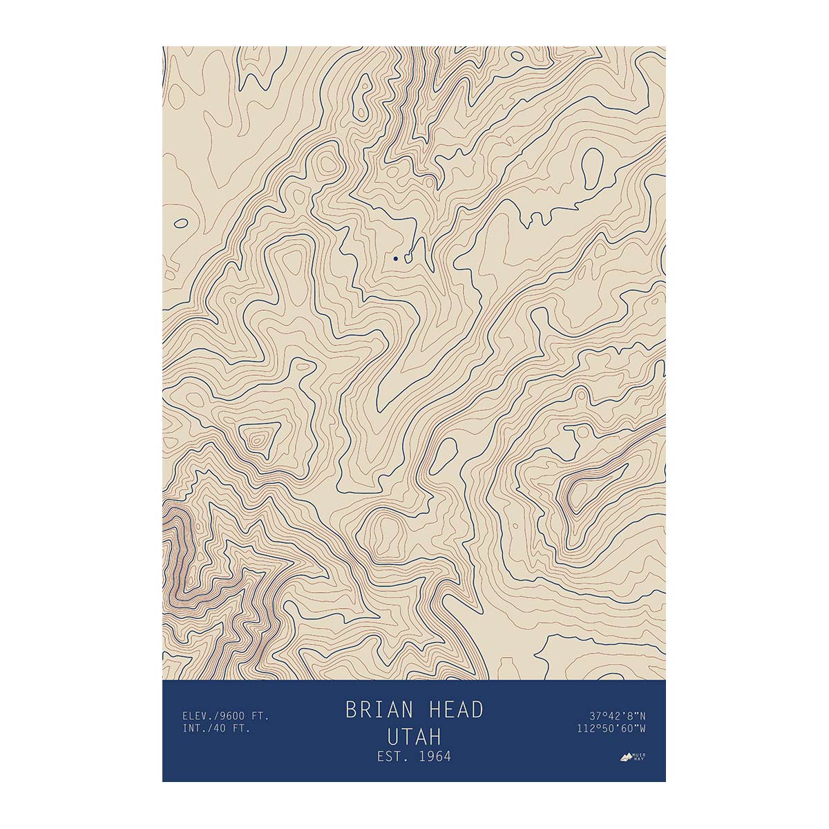 Brian Head, Utah - Muir Way - TOPO Series