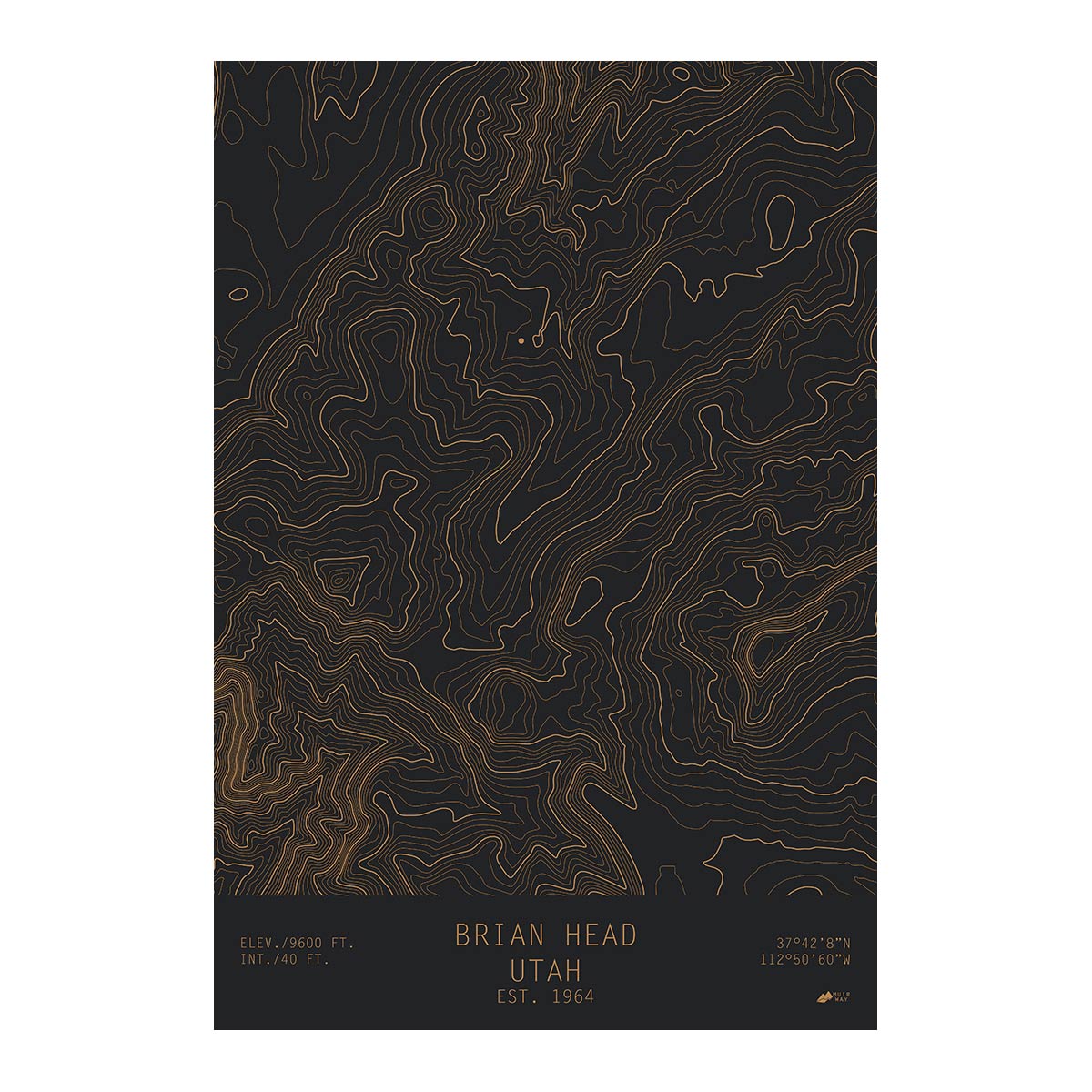 Brian Head, Utah - Muir Way - TOPO Series