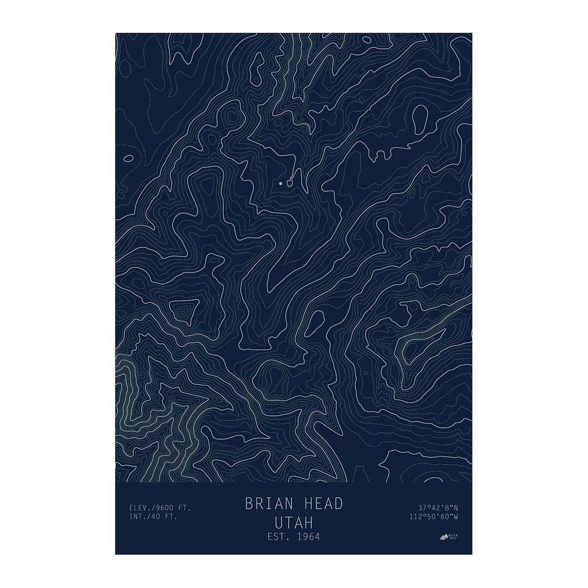 Brian Head, Utah - Muir Way - TOPO Series