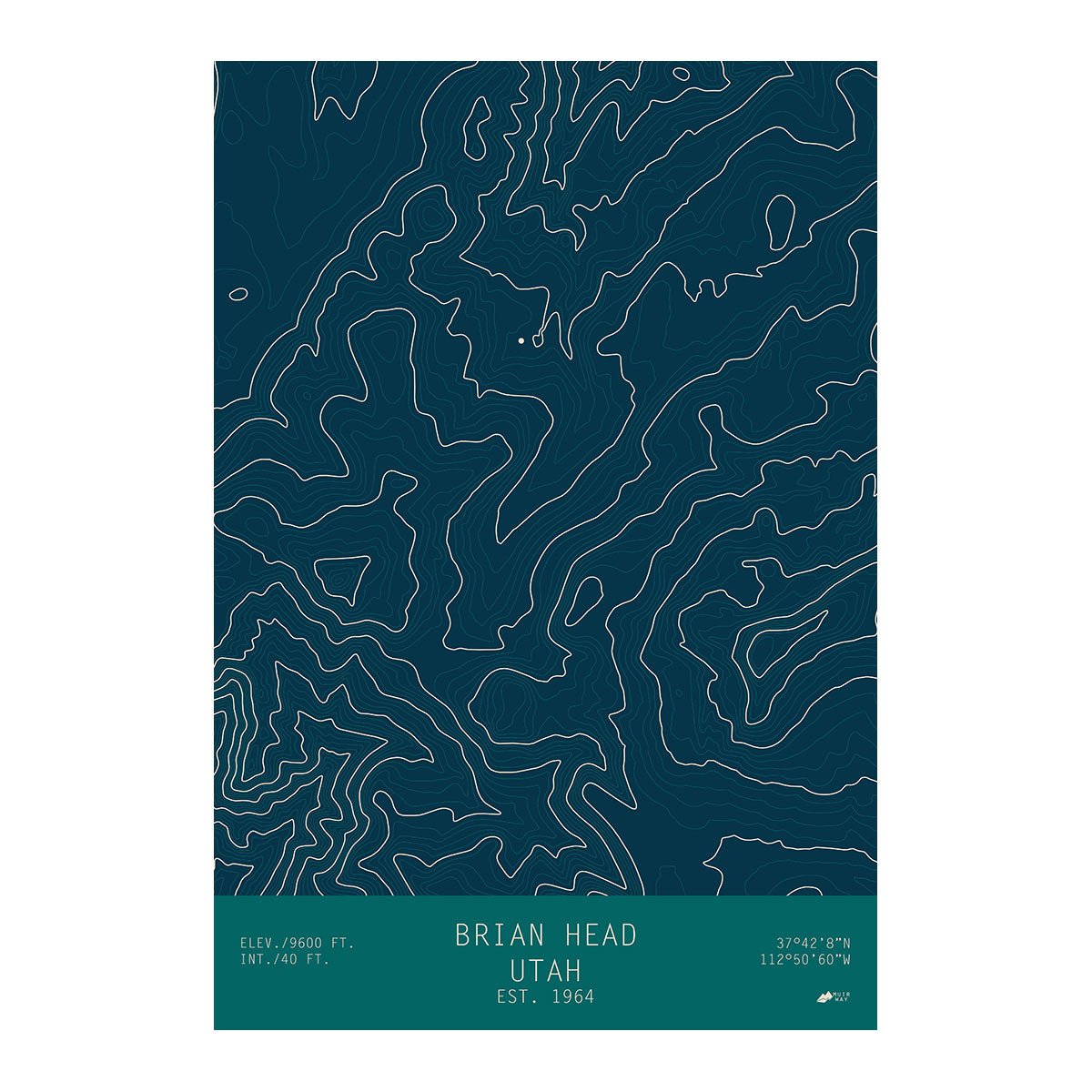 Brian Head, Utah - Muir Way - TOPO Series