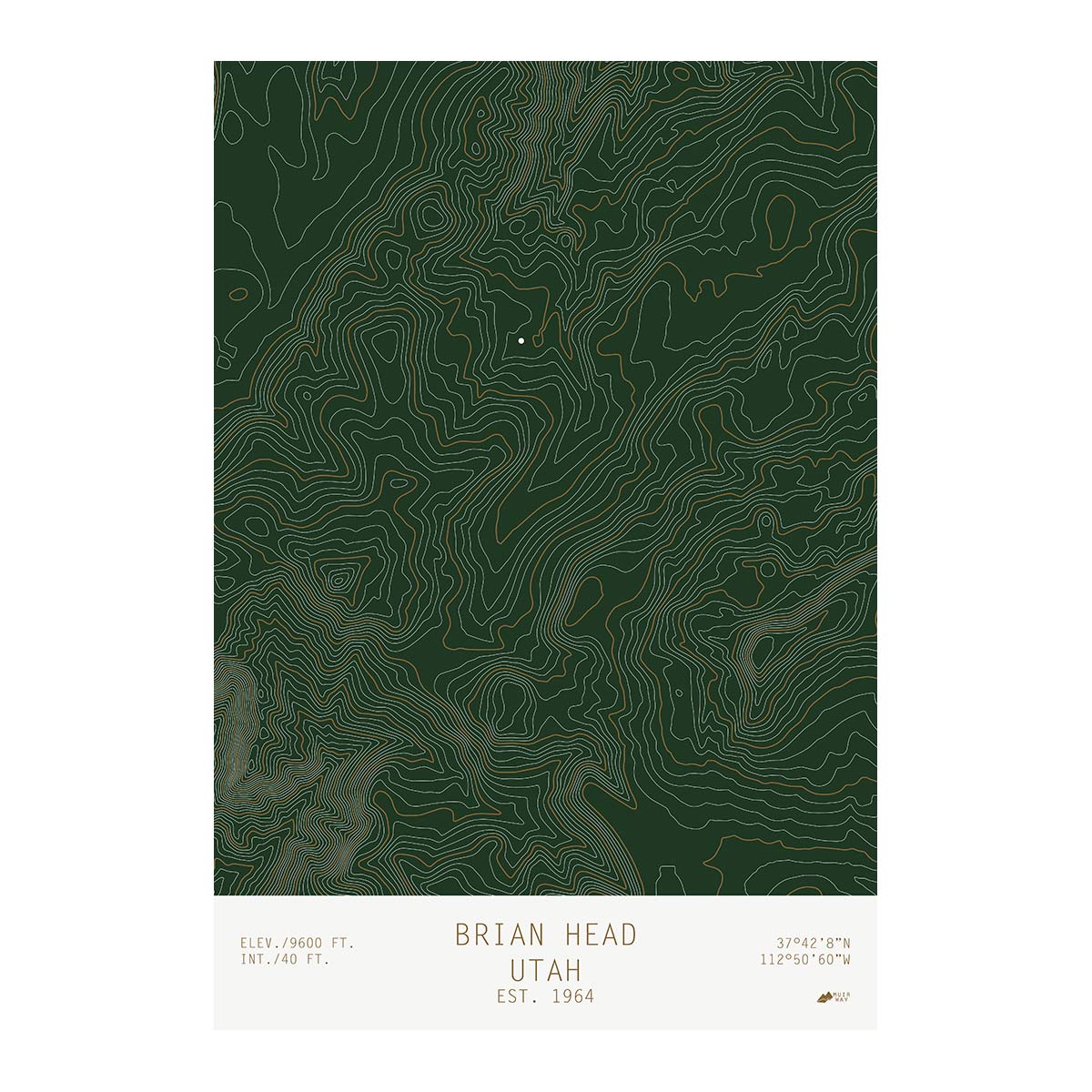 Brian Head, Utah - Muir Way - TOPO Series