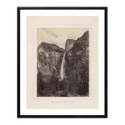 Bridal Veil Fall, Yosemite 1868 - Muir Way - Photograph