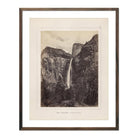 Bridal Veil Fall, Yosemite 1868 - Muir Way - Photograph