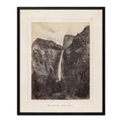 Bridal Veil Fall, Yosemite 1868 - Muir Way - Photograph