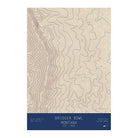Bridger Bowl, Montana - Muir Way - TOPO Series