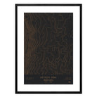 Bridger Bowl, Montana - Muir Way - TOPO Series