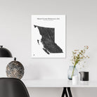 British Columbia Hydrological Map - Muir Way -