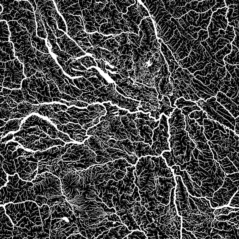 British Columbia Hydrological Map - Muir Way -