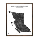 British Columbia Hydrological Map - Muir Way -