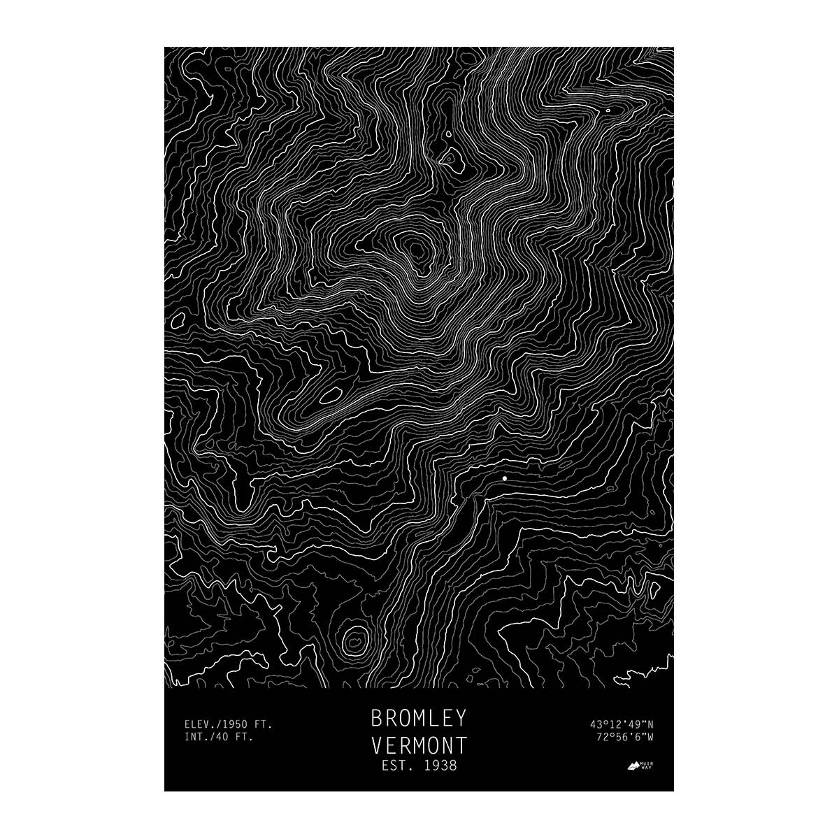 Bromley, Vermont - Muir Way - TOPO Series
