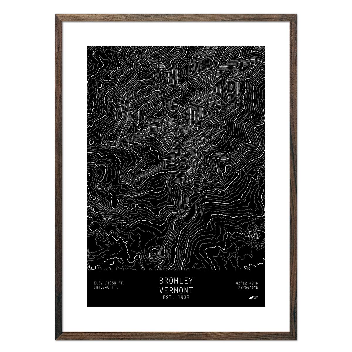 Bromley, Vermont - Muir Way - TOPO Series