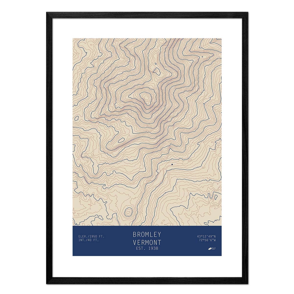 Bromley, Vermont - Muir Way - TOPO Series