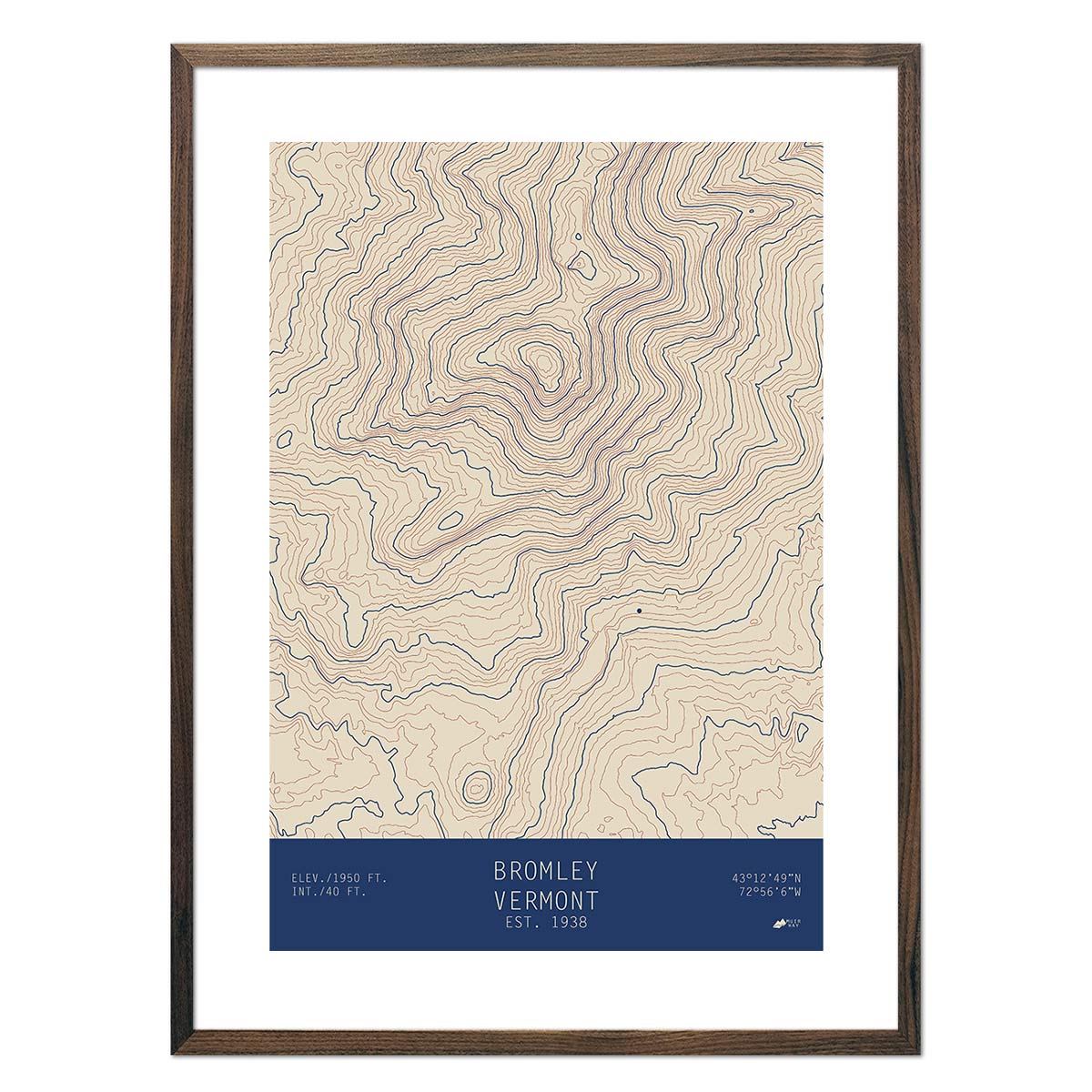 Bromley, Vermont - Muir Way - TOPO Series