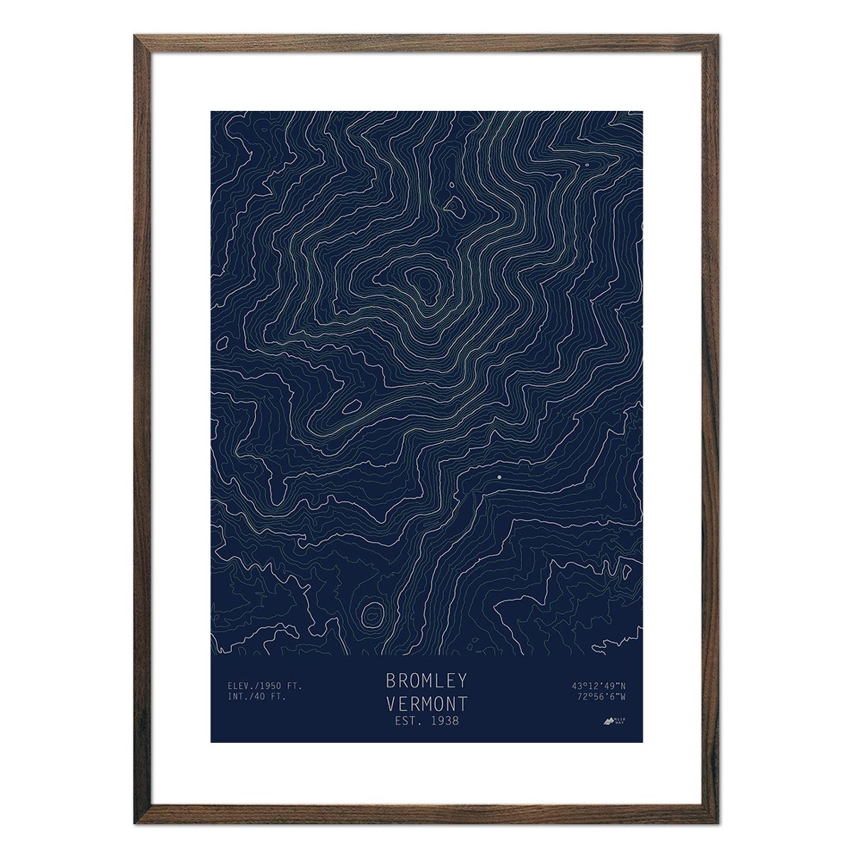 Bromley, Vermont - Muir Way - TOPO Series