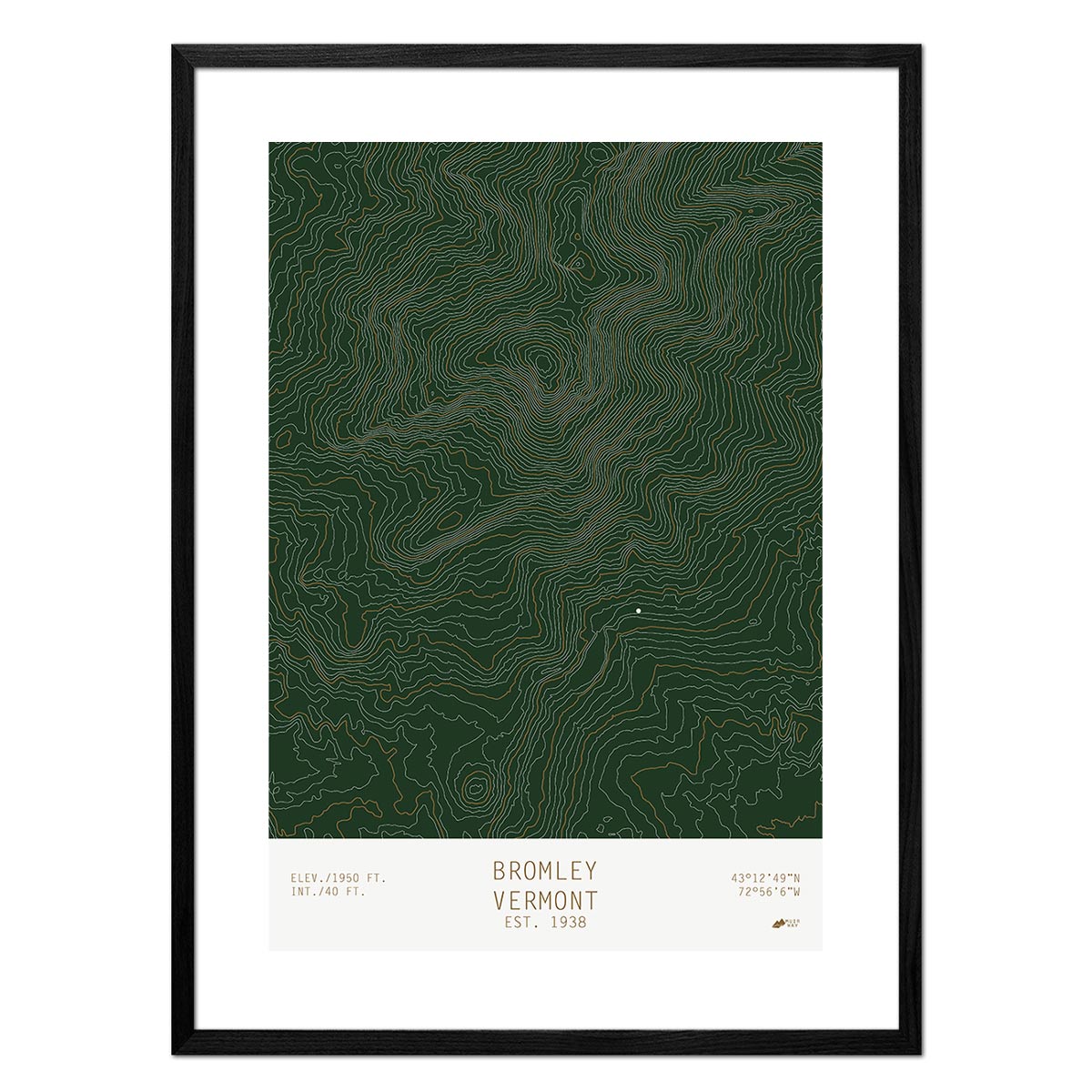 Bromley, Vermont - Muir Way - TOPO Series